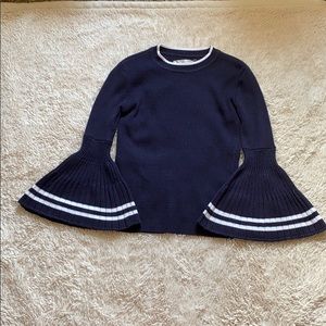 La Nouvelle Renaissance bell sleeve sweater